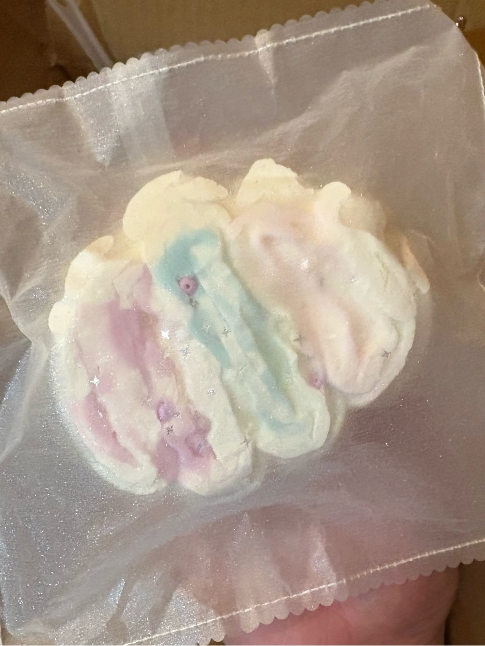 Handmade Taba squishy glitter cream roll food squishies